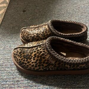 Ugh Cheetah Print Slippers